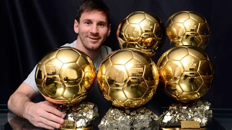 how many ballon d'or messi won